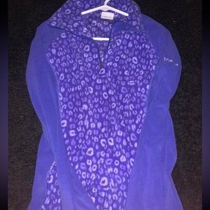 Columbia fleece pull over